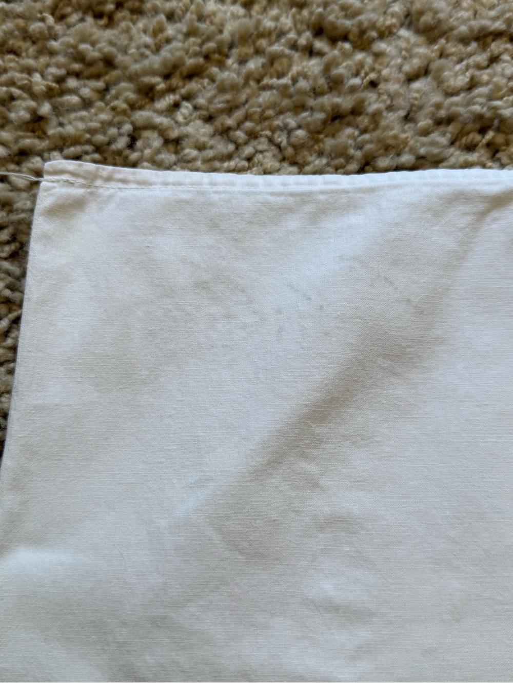 VTG Pair Embroidered Pillowcases Blue Flower Basket Cottagecore Crochet Edge - Picture 4 of 15